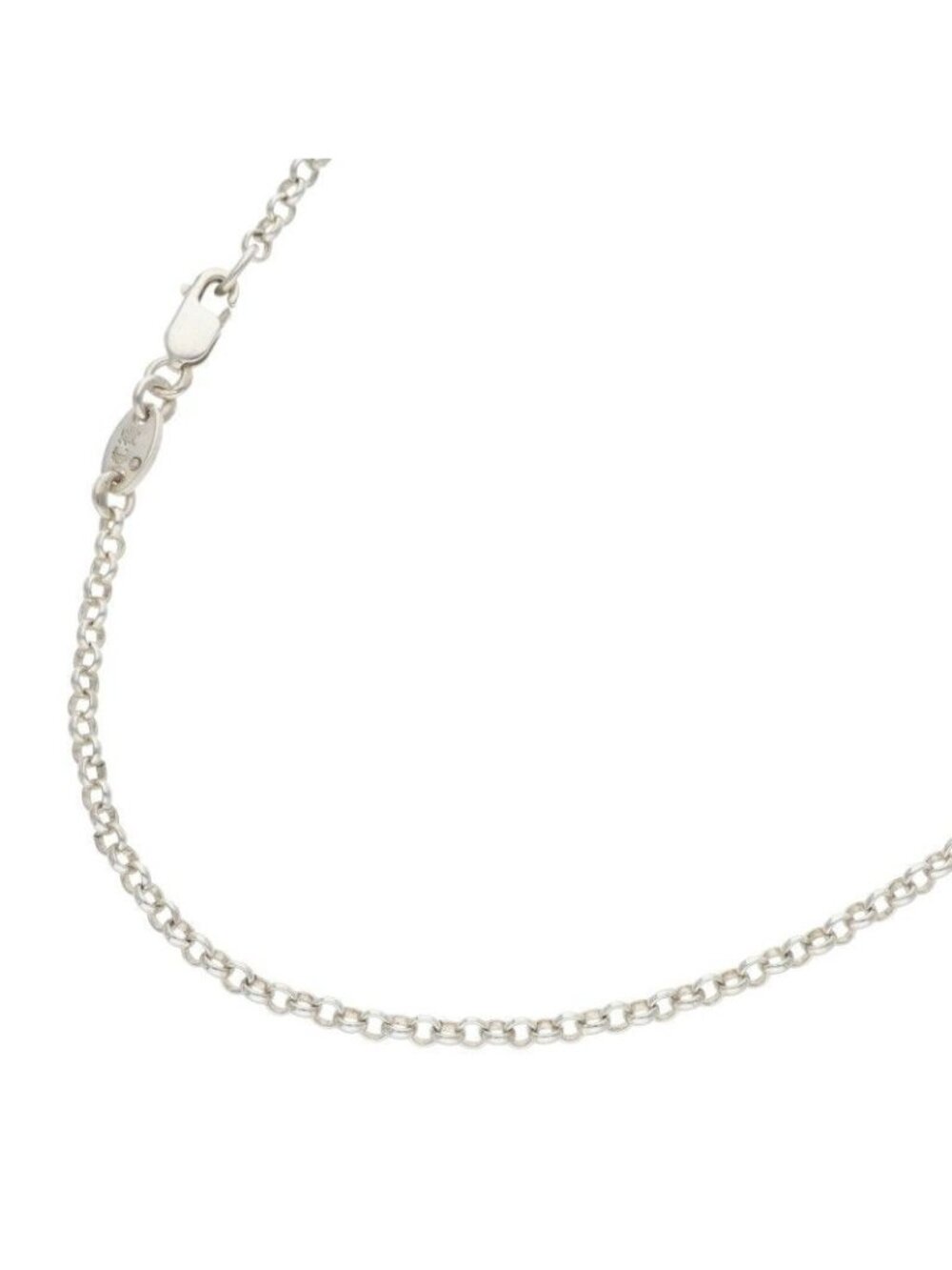 Chrome Hearts Neckchain Roll Chain Silver Necklace